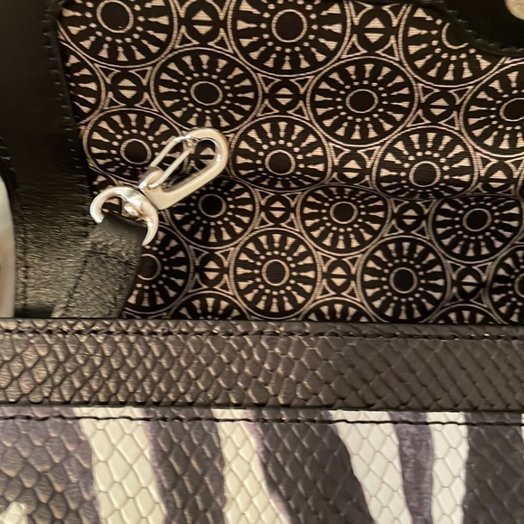 Brighton *NWT* “Africa Stories” Embossed Leather Clutch...